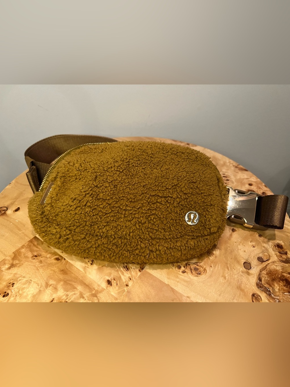Lululemon Sherpa/ Fleece Belt Bag